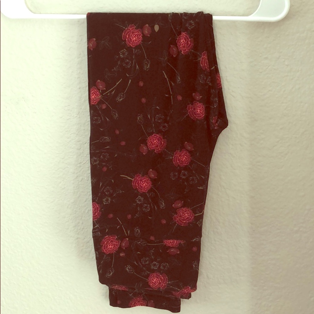 OS LuLaRoe Rose Leggings